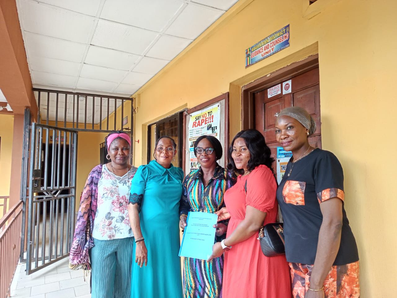 Visit to Education District ll, Maryland Lagos state.